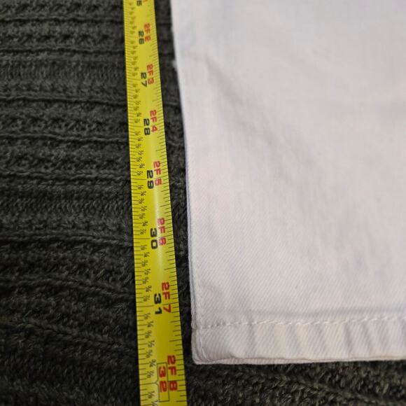JOES JEANS "RUNWAY LUNA" HIGH RISE CIGARETTE 32” inseam- WHITE- sz 23 - Picture 8 of 8